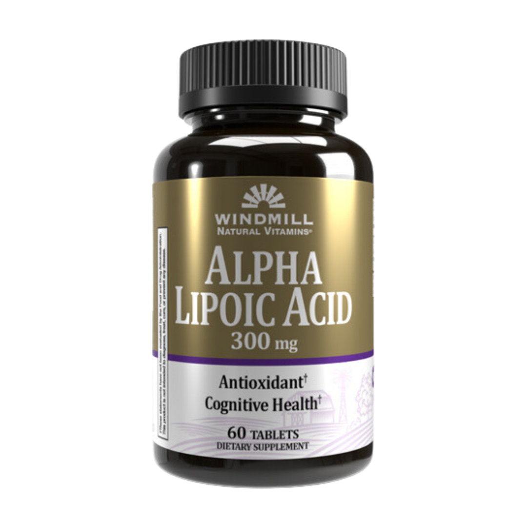 Alpha Lipoic Acid 300mg 60 Cápsulas - Windmill