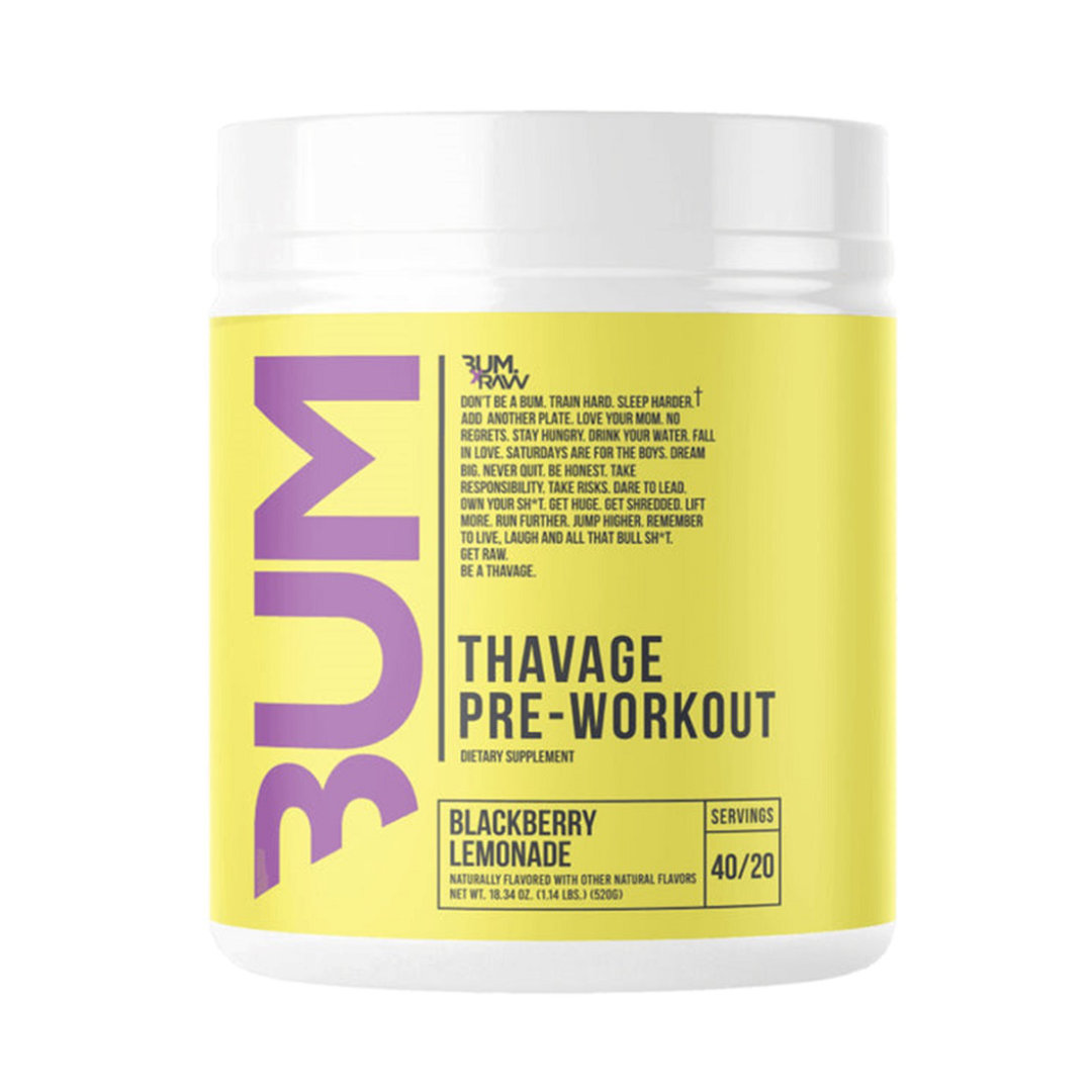 BUM Thavage Pre Workout 40 Tomas - Raw