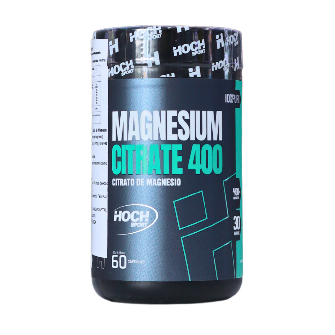 Citrato de Magnesio 400mg - Hoch Sport