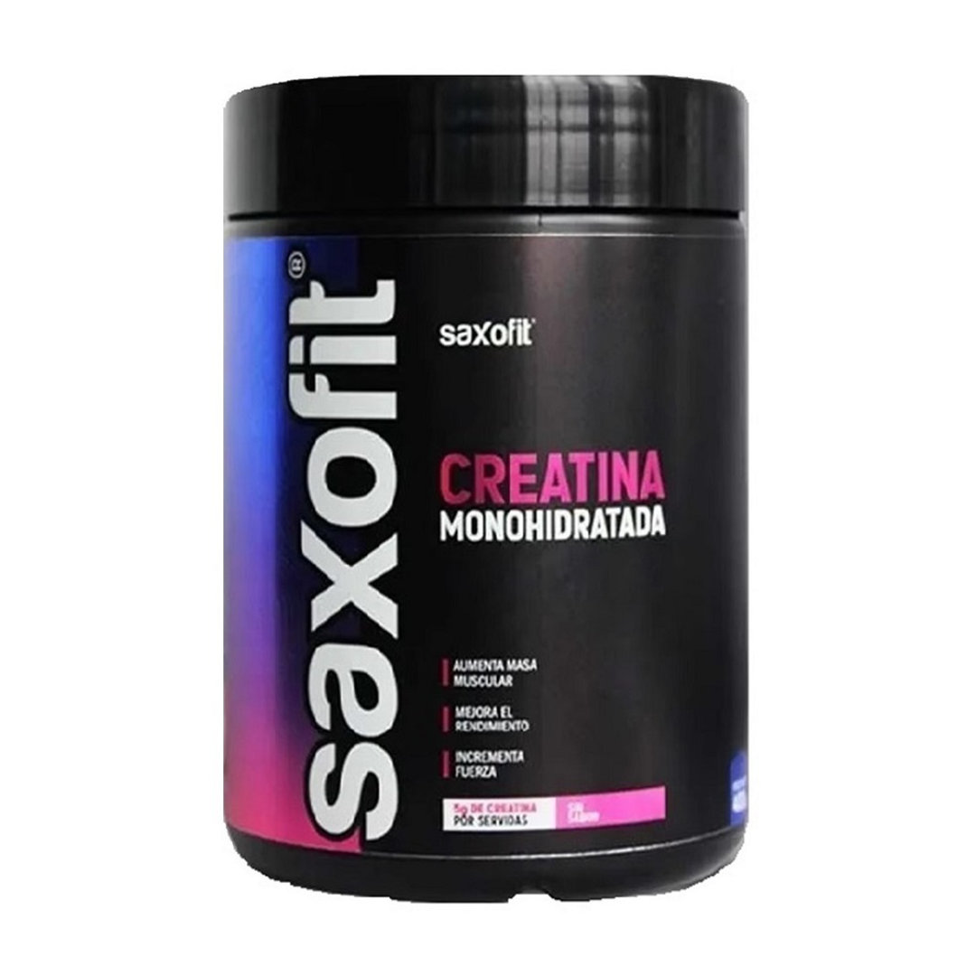 Creatina Monohidratada 400g 80 Servidas - Saxofit