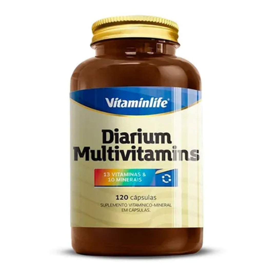 Diarium Multivitamínico 120 Cápsulas - Vitaminlife