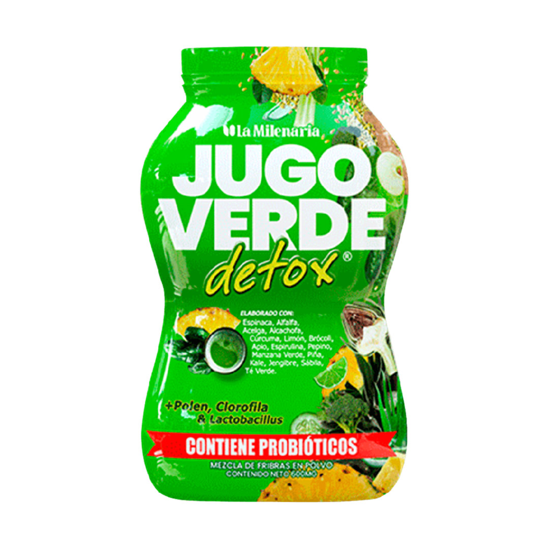 Jugo Verde Detox 600g - La Milenaria