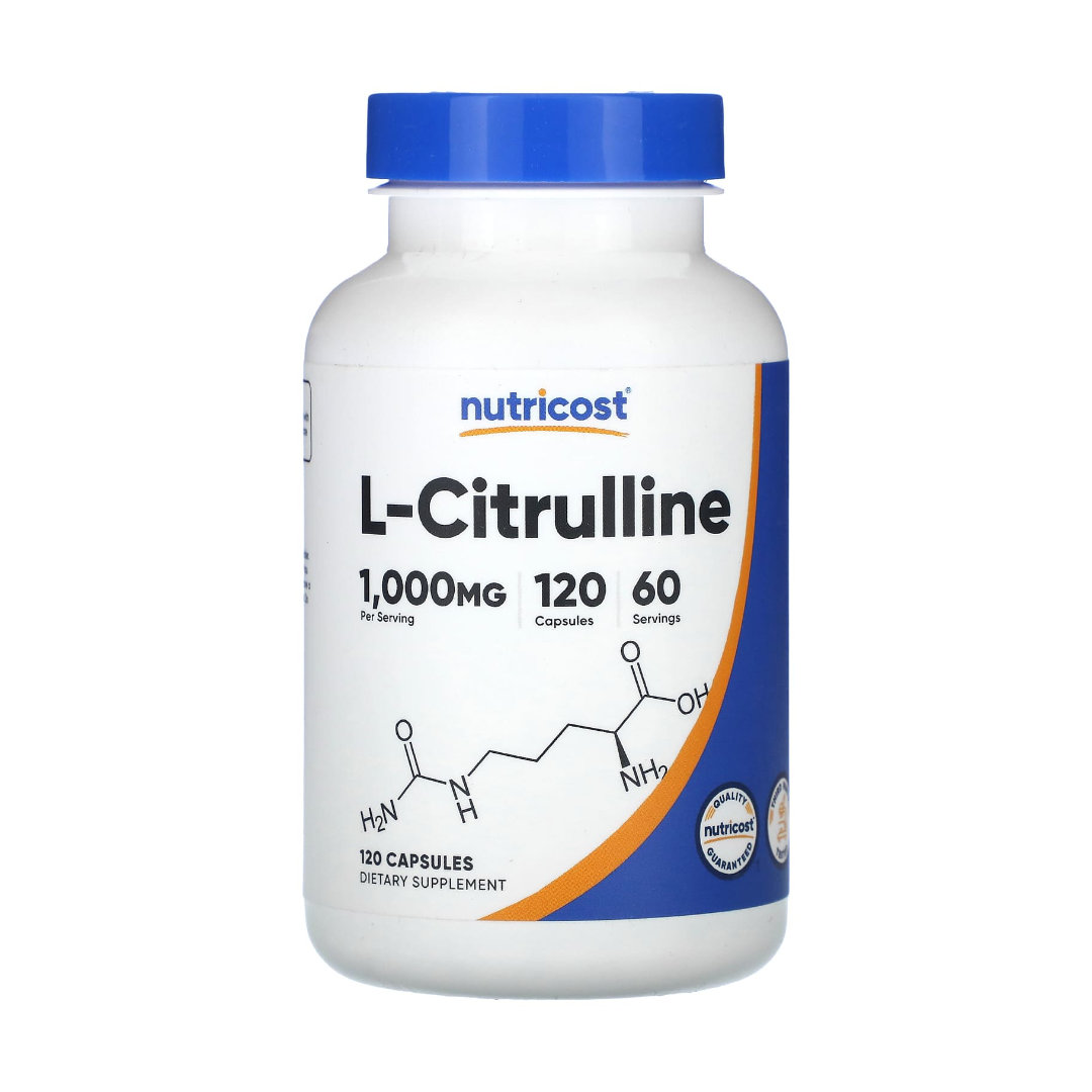L Citrulina 120 Cápsulas -  Nutricost