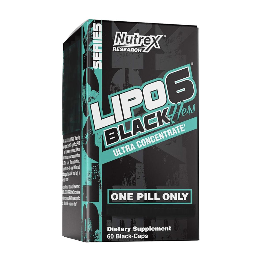 Lipo 6 Black Hers Ultra Concentrate 60 Cápsulas - Nutrex Research