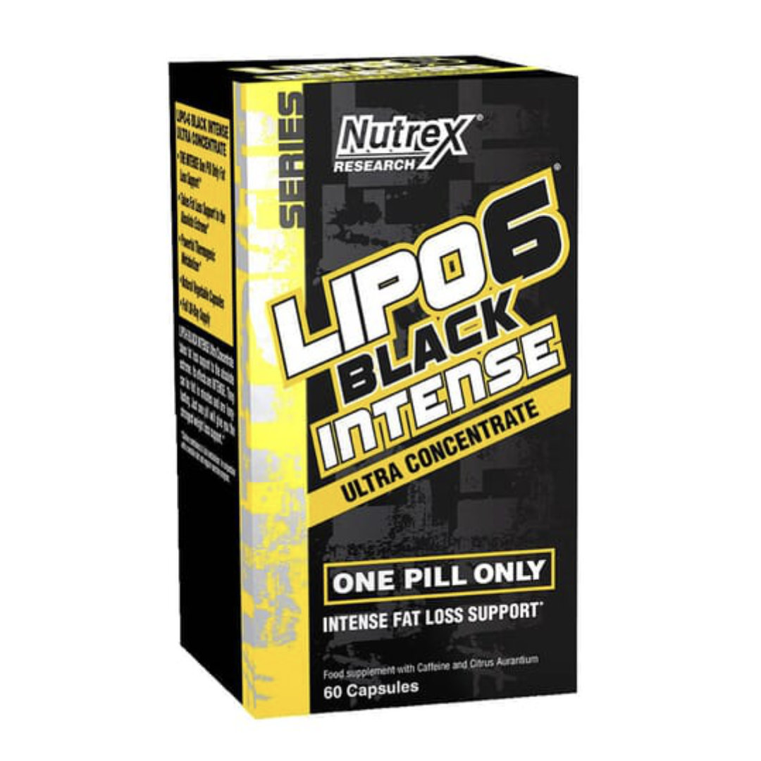 Lipo 6 Black Intense Ultra Concentrate 60 Cápsulas - Nutrex Research
