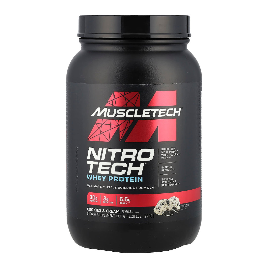 Nitro Tech Whey Gold 2.2 Libras - MuscleTech