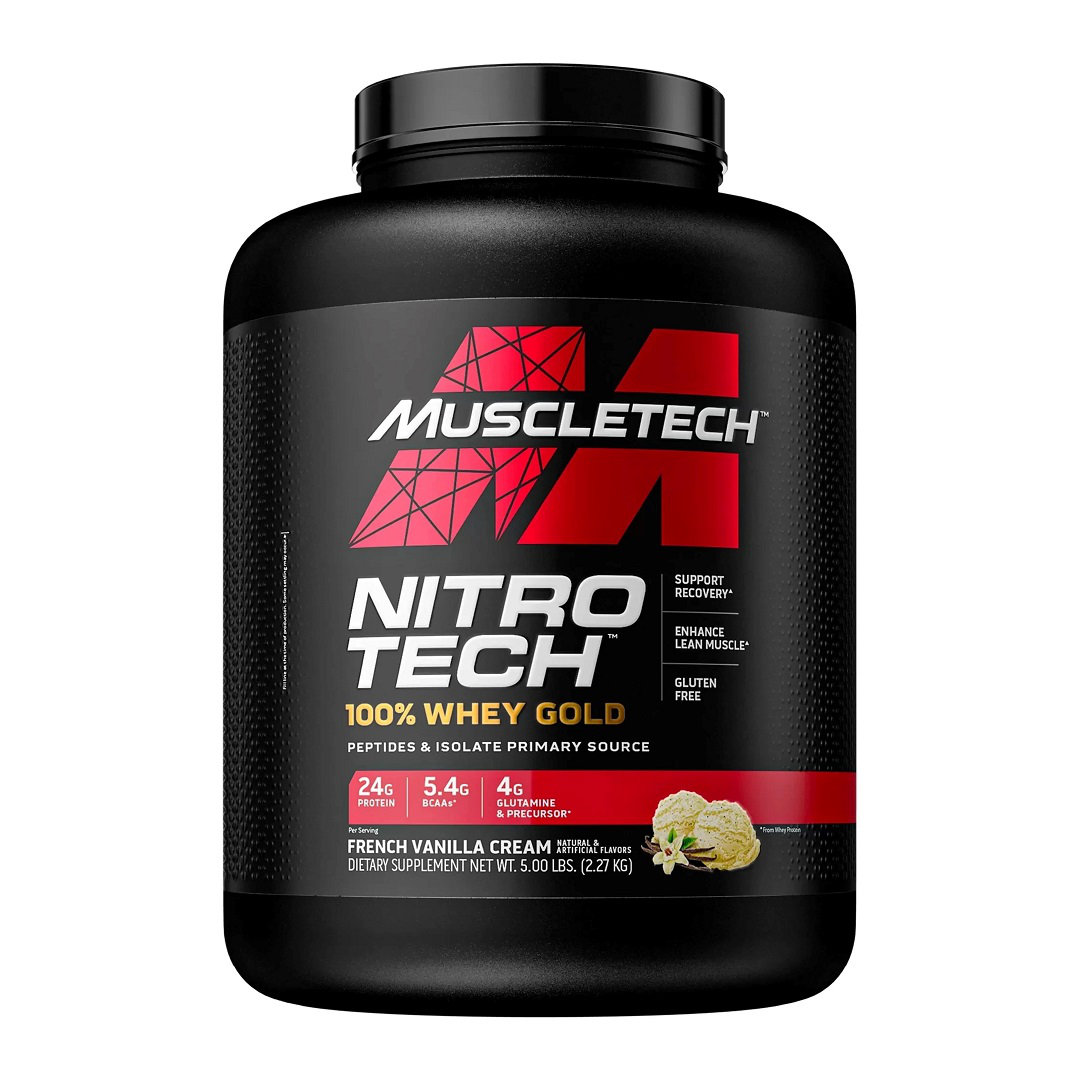 Nitro Tech Whey Gold 5 Libras - MuscleTech