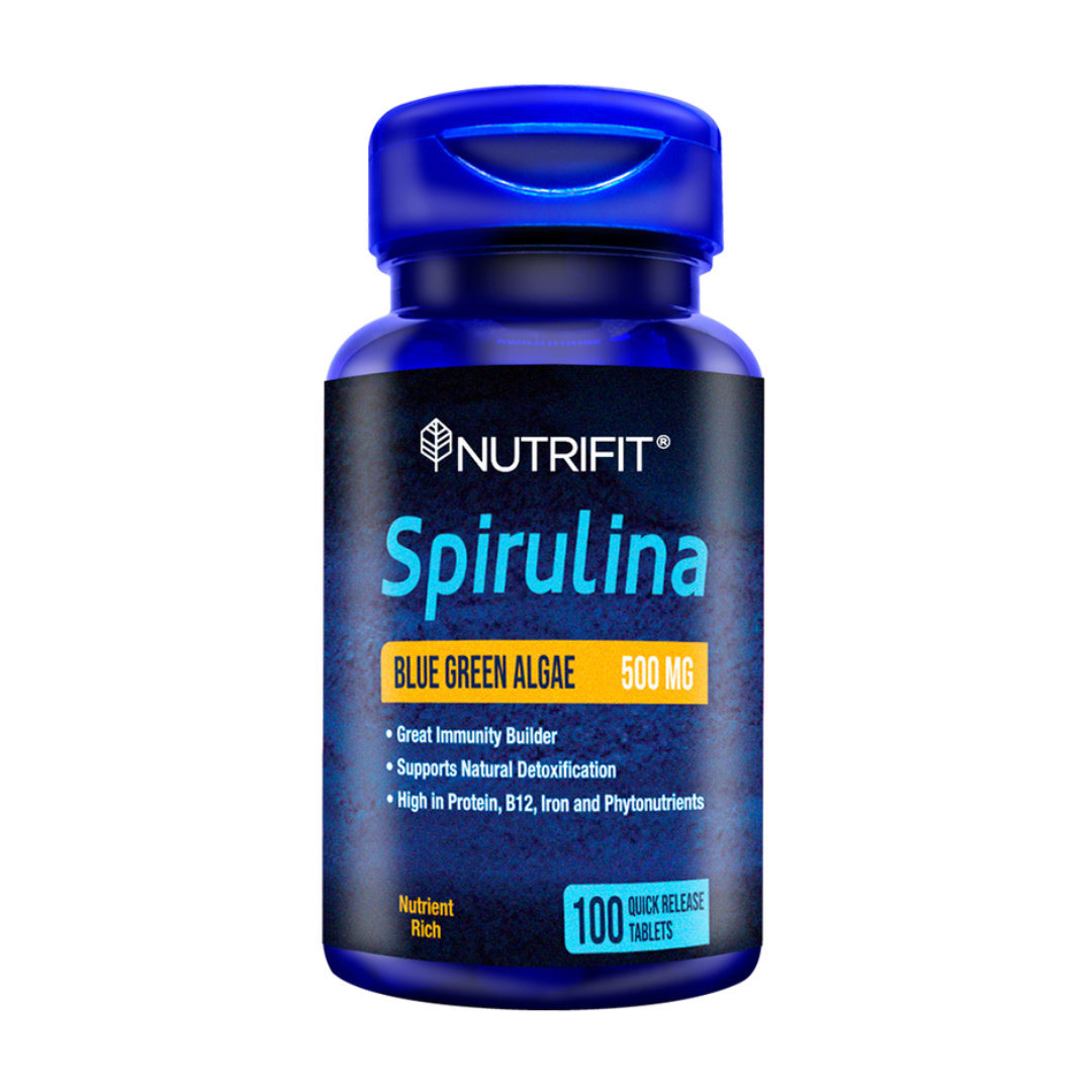 Spirulina 100 Cápsulas - Nutrifit